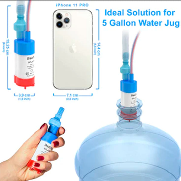 How strong is a 12v drinking water pump?