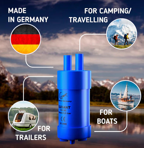 How to Wire up a 12 volt submersible water pump for your Campervan