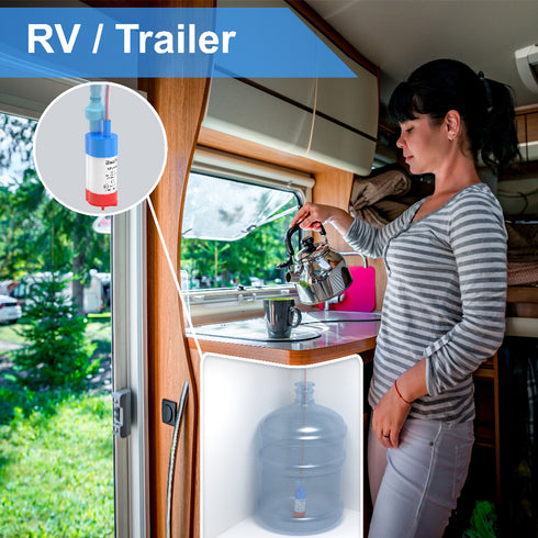 12V Bazpo Splash Submersible Water Pump for RV, Trailer, Camper.