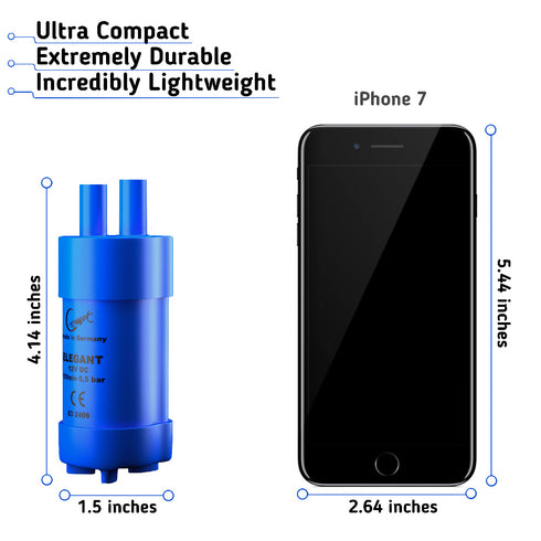 Comet Elegant 12V Submersible Water Pump for RV (2.5 GPM | 10L/Min)